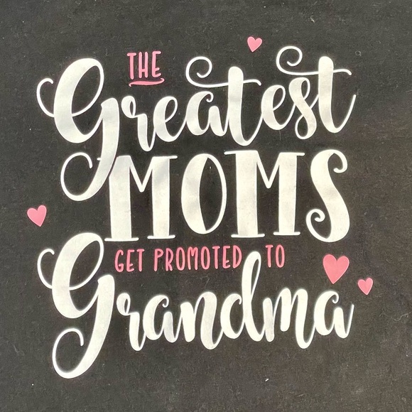 Greatest Grandma New Grandma Graphic Tee XL 16/18 - Picture 2 of 3